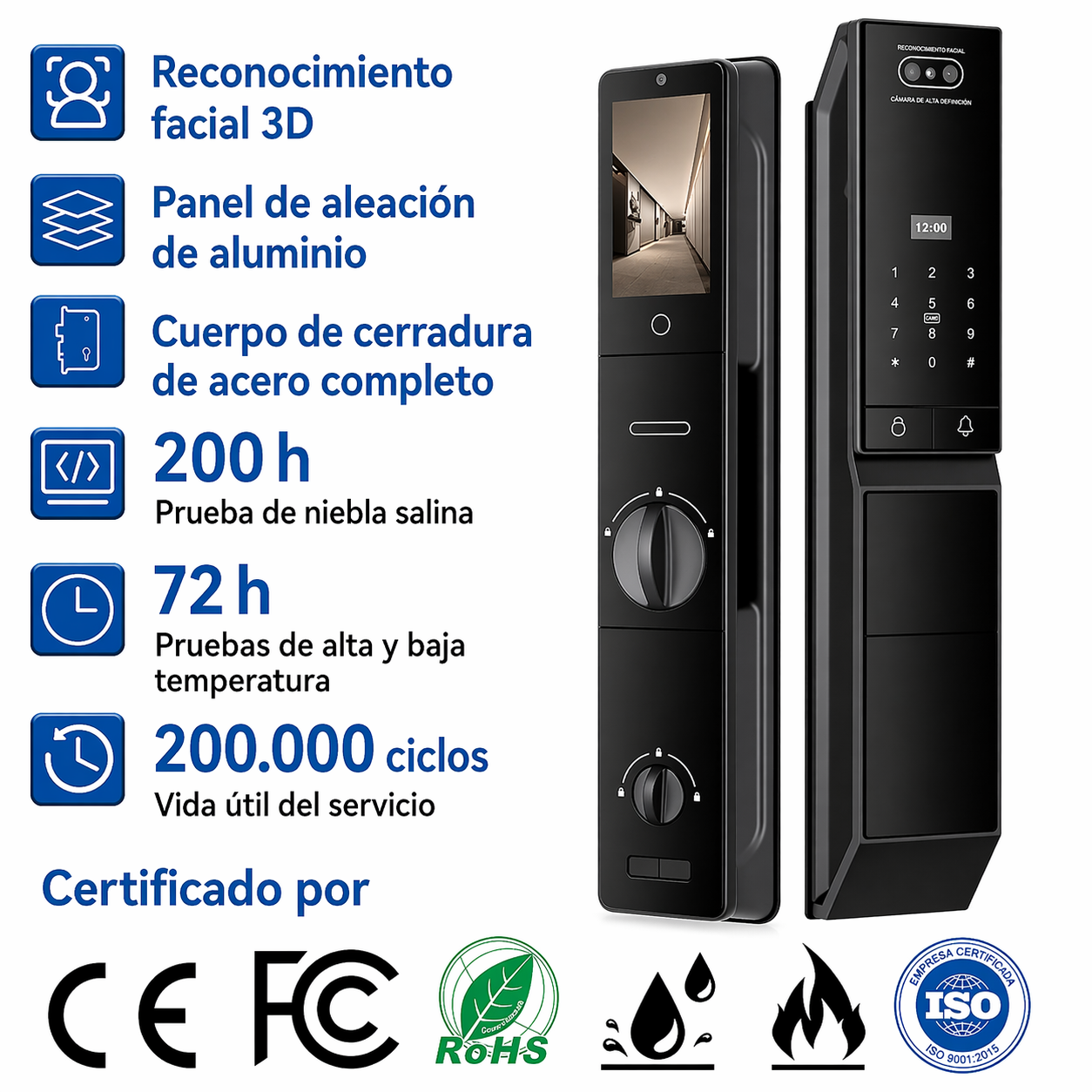 Yiyi Smart Lock Digital ( Wifi ) model 0116